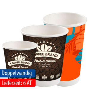 Pappbecher bedrucken | Prio-Line (6T)