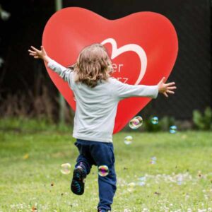 Riesen-Herzballons Druck