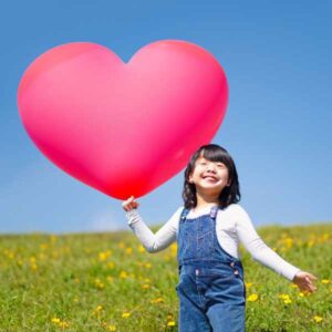 Riesen-Herzballons ohne Druck