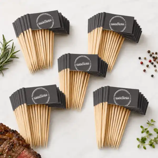 Steakpicker Gastro Nachfüllpack mit 1000 Stück je Garstufe