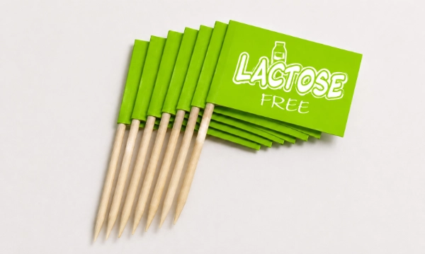 Foodpicker laktosefrei zur Kennzeichnung laktosefreier Speisen