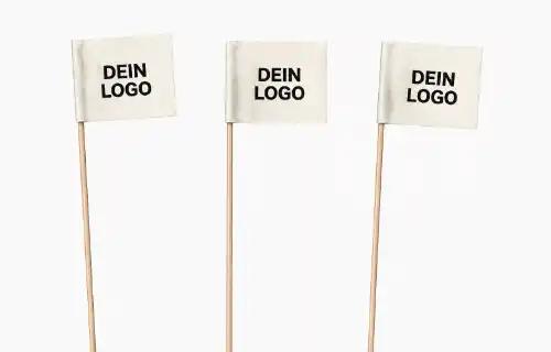 Produkt Burgerfähnchen mit deinem Logo