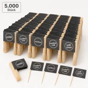 Steakpicker Großverbraucher Set mit 5.000 frei zusammenstellbaren Steakpickern