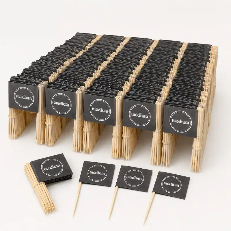 Steakpicker Gastro Nachfüllpack mit 1000 Stück je Garstufe